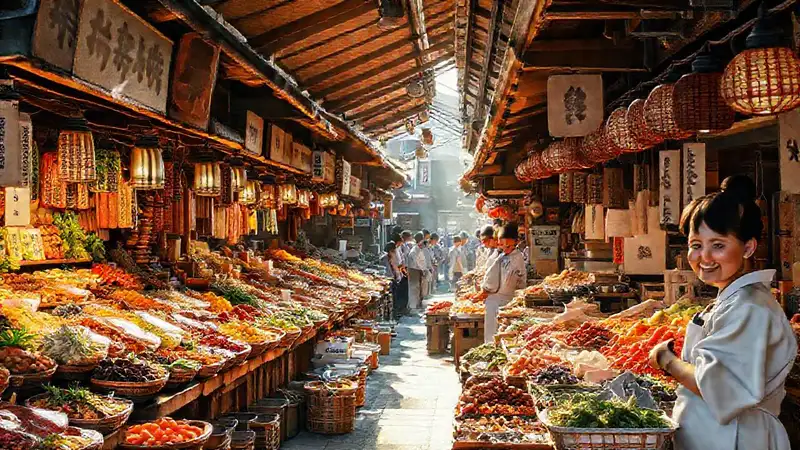 Here’s a concise sentence capturing the essence:“Japan’s markets offer vibrant