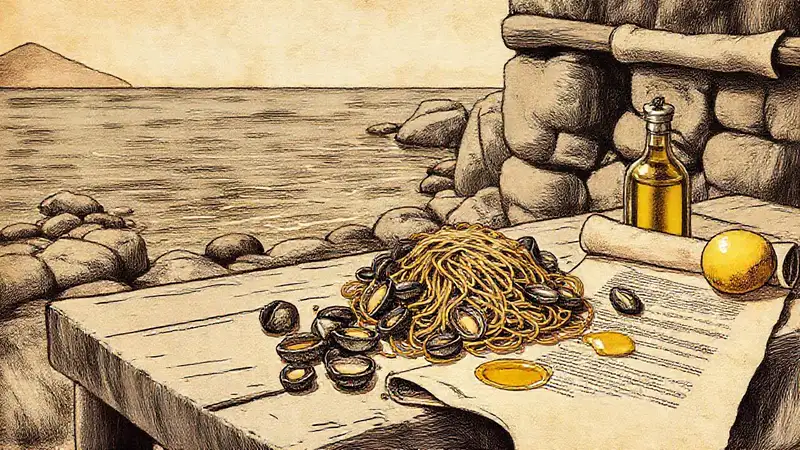 Heres the concise sentence:Ancient Italy’s seaside dining scene thrives